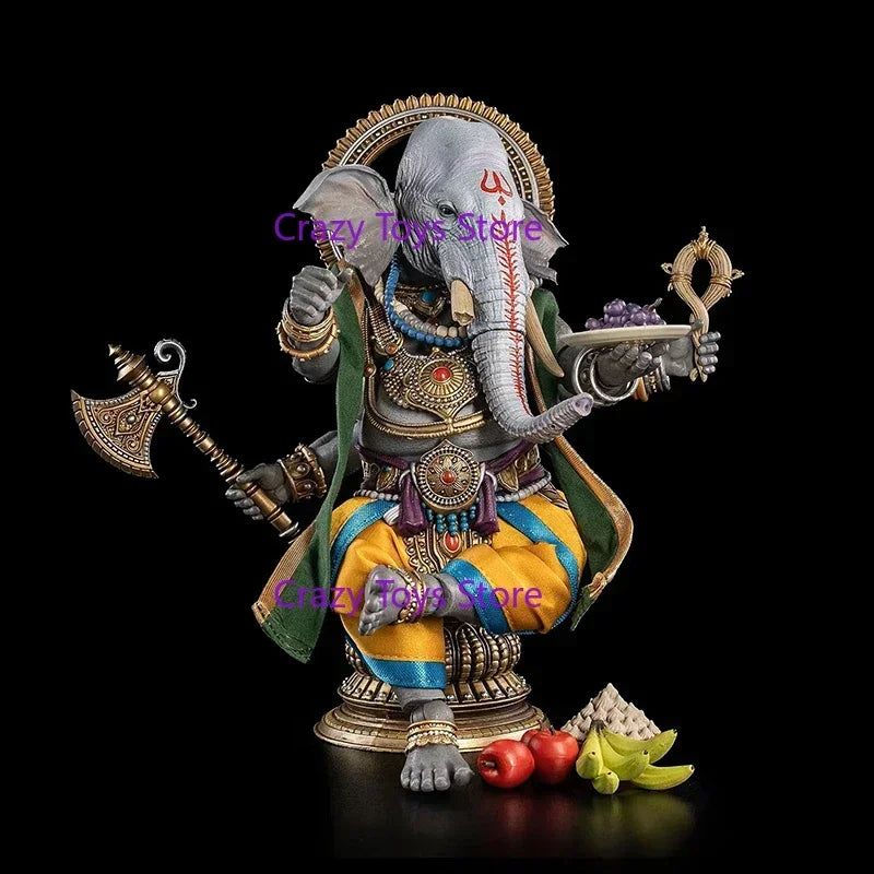 Spot goods Original Four Horsemen Limited Ganesha Elephant Ganesha Animation Action Collectible Character Model Toy Gift.
