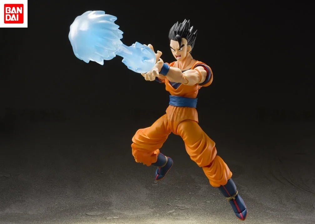 Genuine Bandai SHF Ultimate Son Gohan Blond Hair 2019 Hong Kong Venue Limited Toy Figure Gift Collectible in Stock