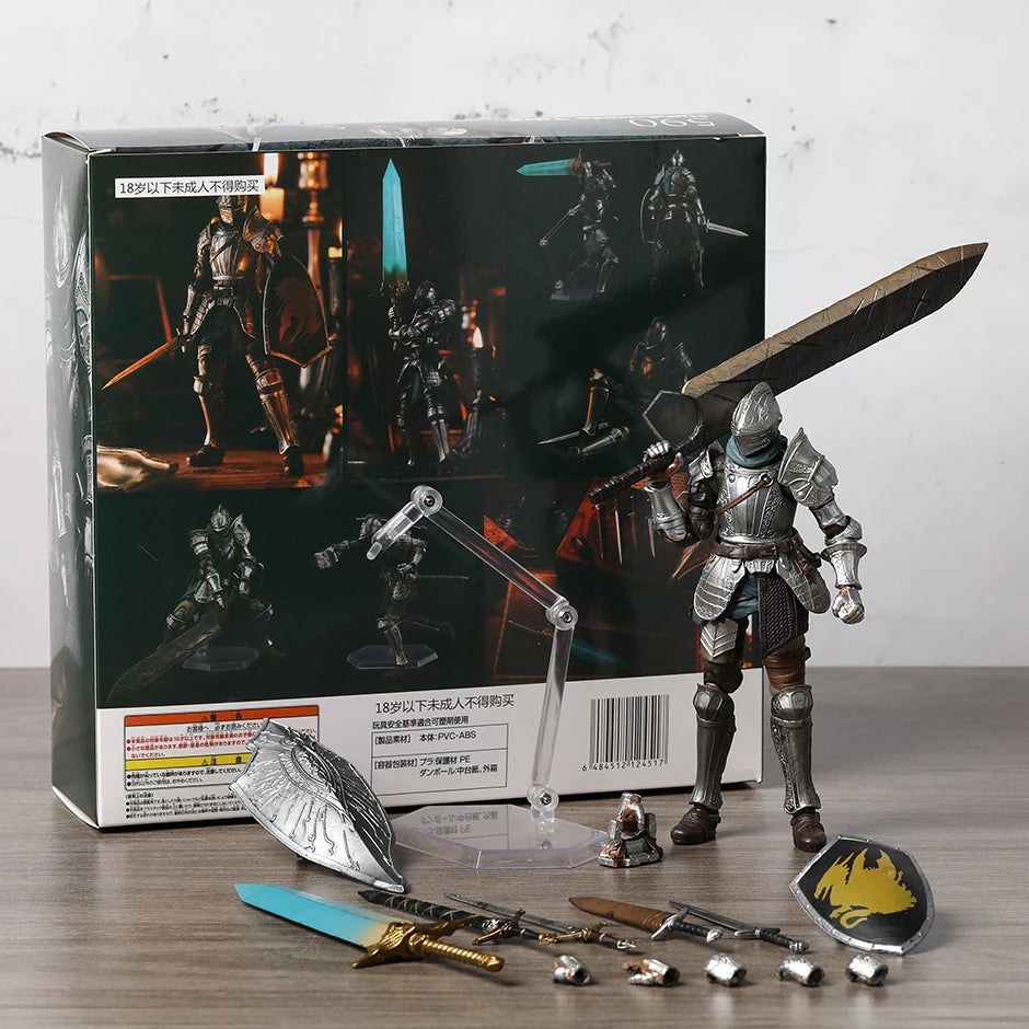 Figma Fluted Armor Demon's Souls Nr. 590 PVC Actionfigur Spielzeug Sammlerstück Modell Puppe