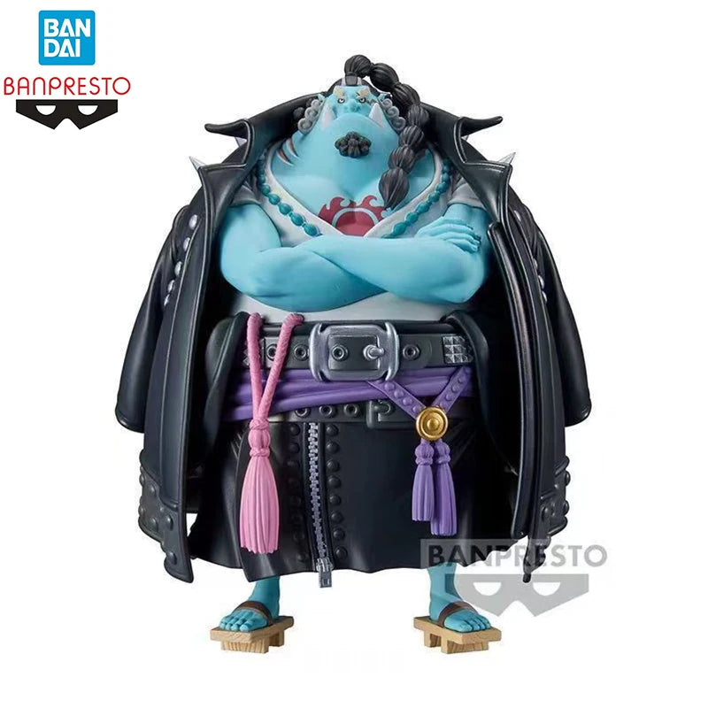 Bandai In Stock Banpresto One Piece Film Red Dxf Jinbe 16Cm Original Pvc Anime Figure Action Figures Model Boxed Toys Gifts
