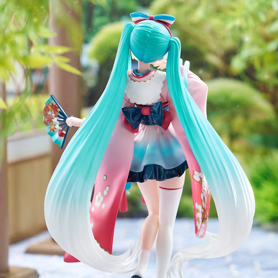 1PC 25cm/9.84inch Hatsune Miku Neo Tokyo Serie Anime Figure Kawaii Miku Action Figure PVC Adult Collection Model Doll Toys Gift