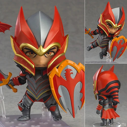 Dota 2 Figure Action Heroes Set Jakiro Shadow Fiend Snapfire Earthshaker Drow Ranger Rubick Treant PVC Q Version 4" Toy Doll