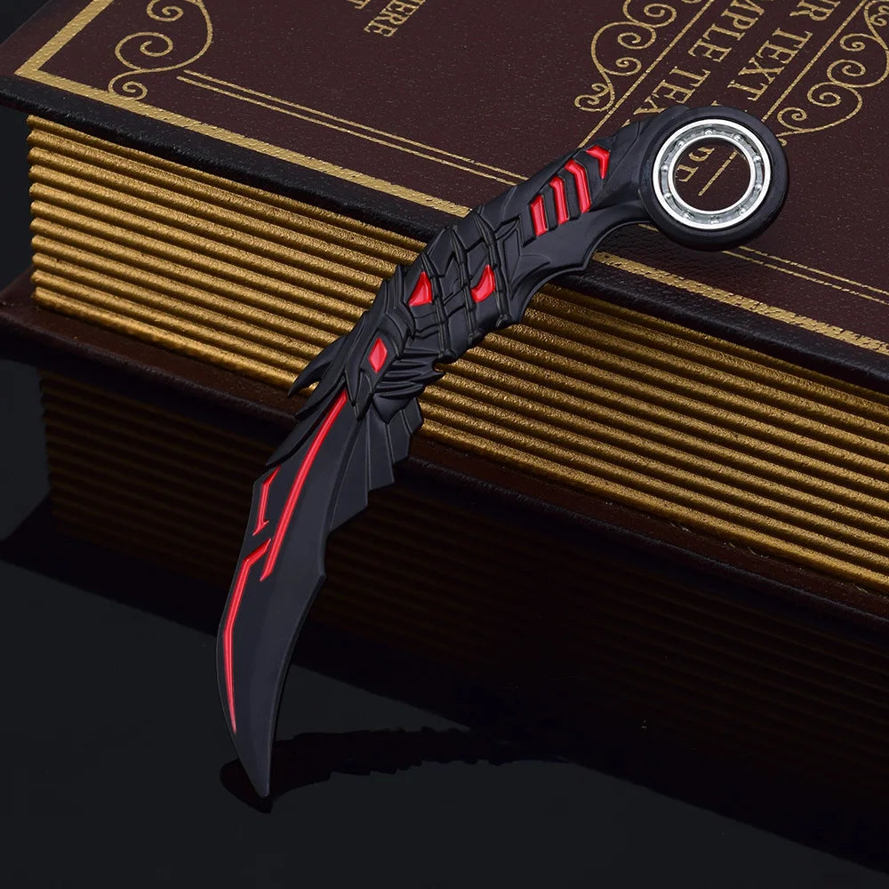 18 см/7,08 Фигурка за игра Син дракон Златен дракон Нок, керамбит, Метални занаяти Орнаменти Декорация Подаръци, Екшън фигурка