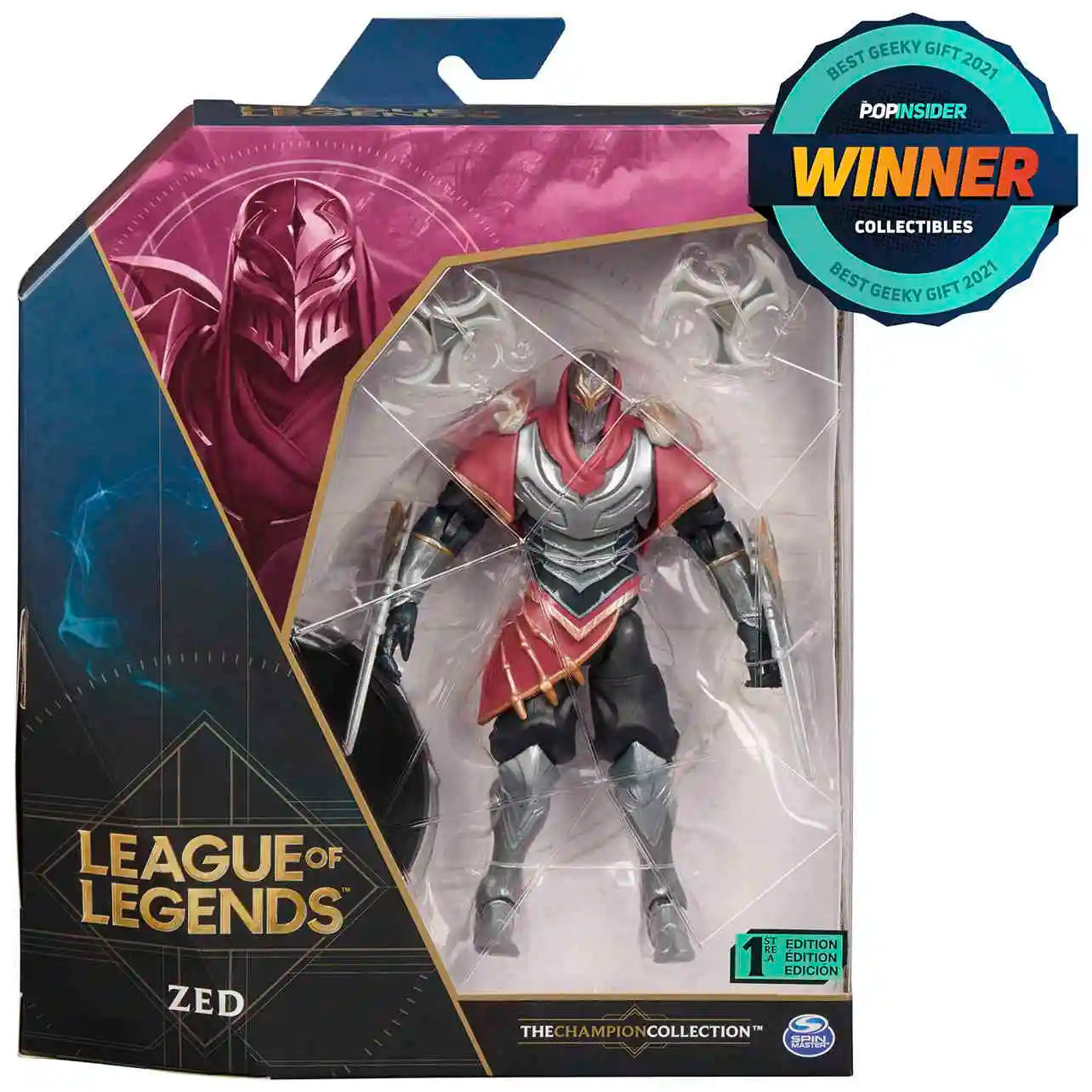 League Of Legends The Champion Collection Jinx Darius Yasuo Thresh Zed Classic Games Action Figure Die Cast True Weaponry Toy