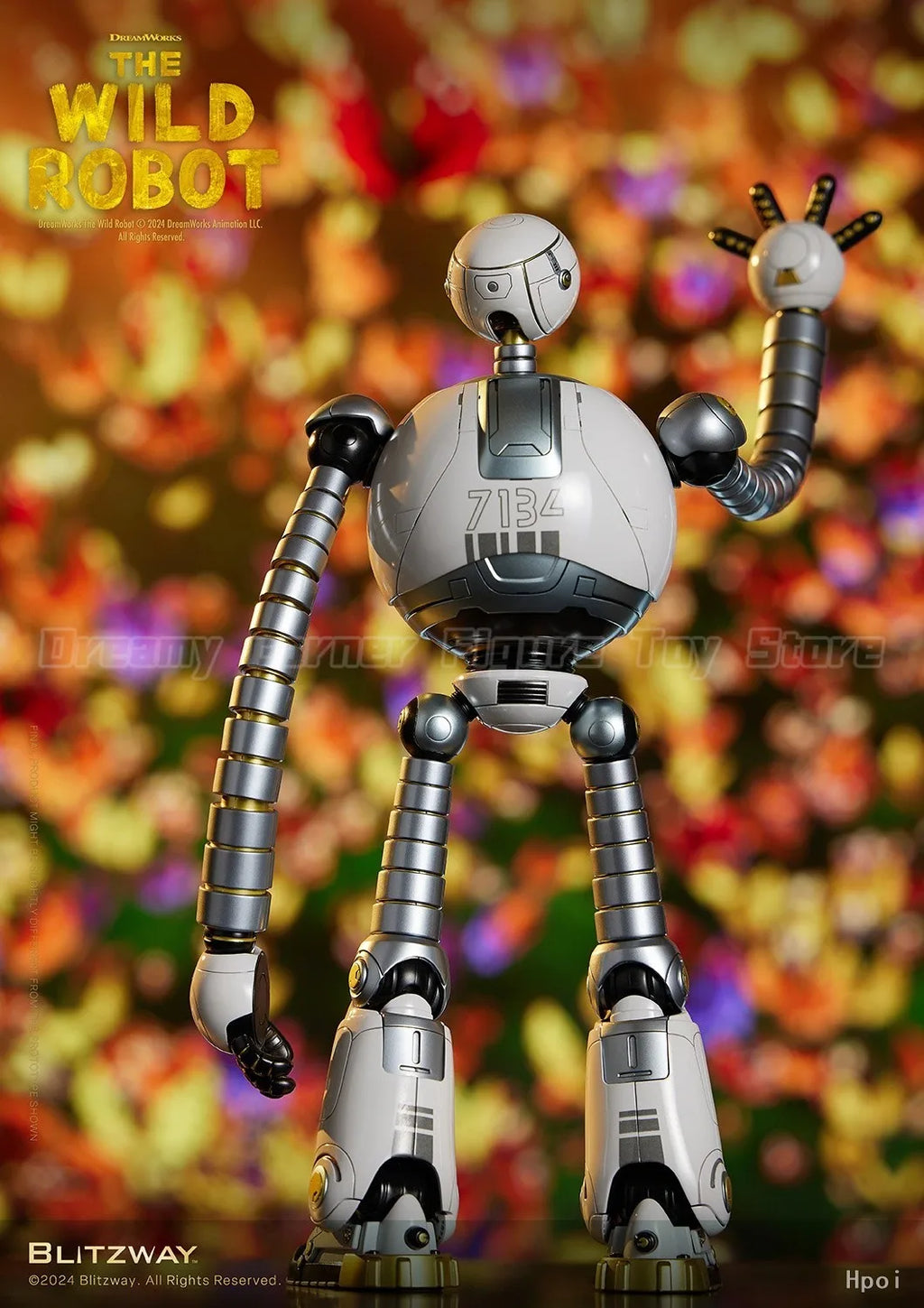 【Pre-sale】Original BLITZWAY Carbotix The Wild Robot Action Mecha Toy Model Gift Collection