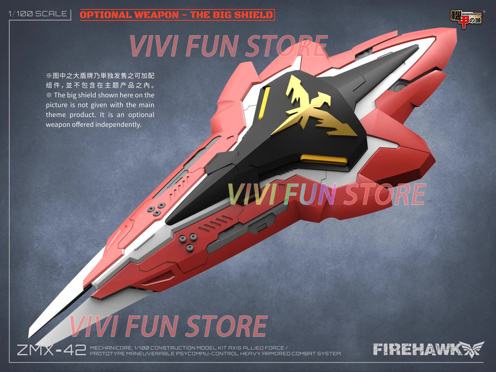 In Stock MECHANICORE MEC10-ARC ZMX-42 FIREHAWK 1/100 Model Toys ORIGINAL CLASSIC VER./ARCTRIC COMBAT MODE Nightingale Shield