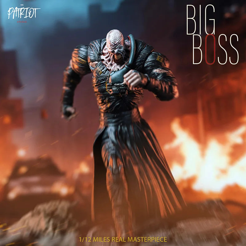 Patriot Studio Original Nemesis Tracker BIG BOSS 1/12 Action Peripheral Figure Toys for Boys Gifts Collectible Model Ornaments