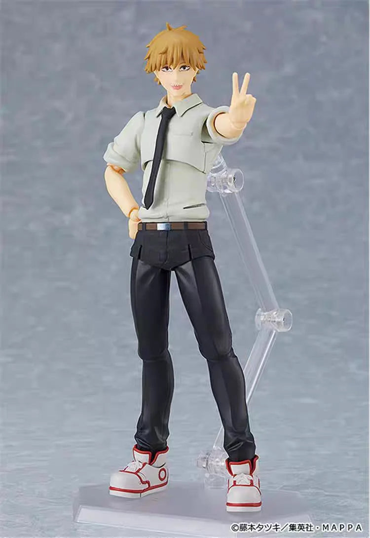 Action Figure Figma 586 Chainsaw Man Anime Figures Denji Action Figure Pochita Toys For Boys Gifts Collection Display