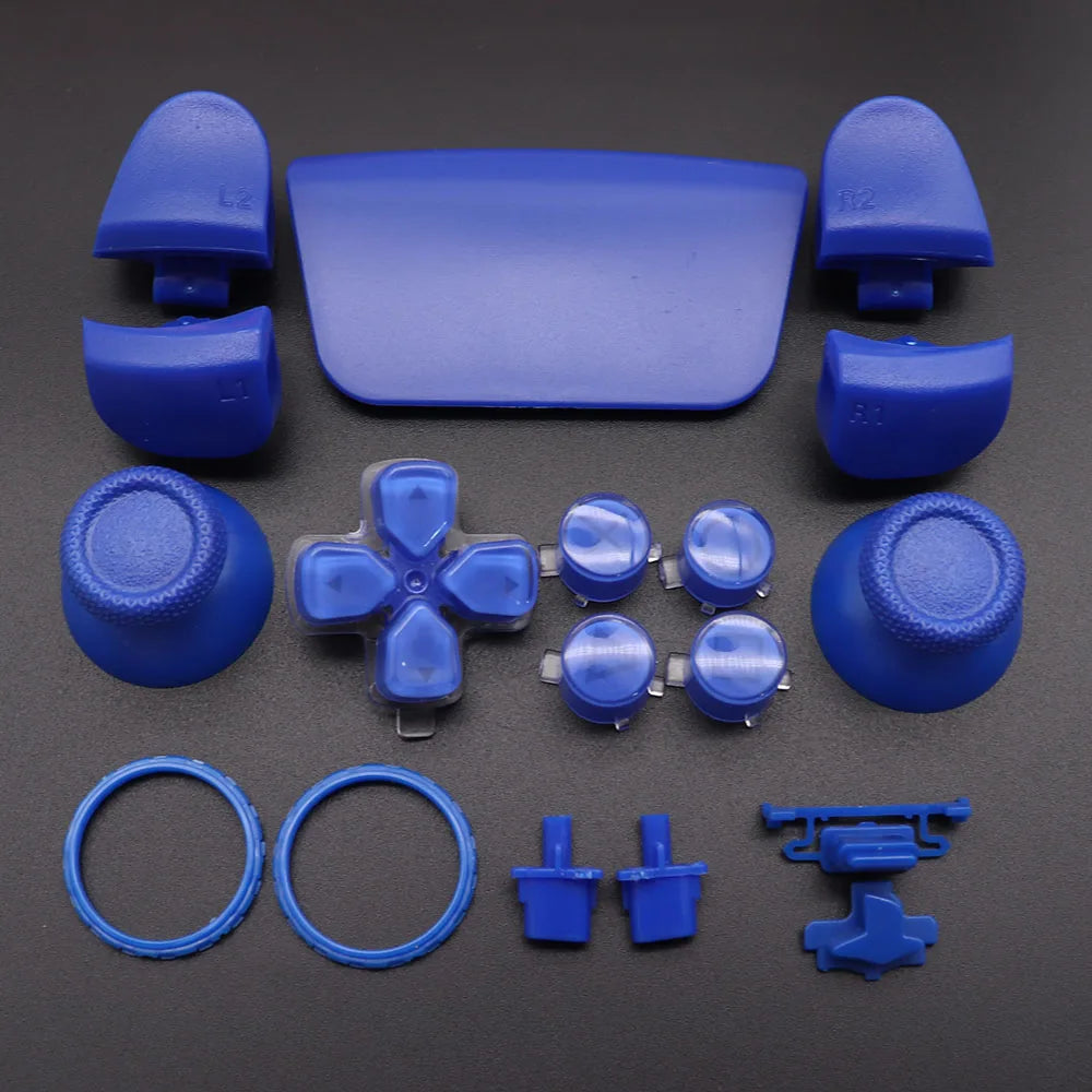 Ersatztasten-Set D-Pad L1 R1 L2 R2 Trigger-Taste Schlüssel-Akzentring für PS5 V3 3.0 BDM-030 Controller