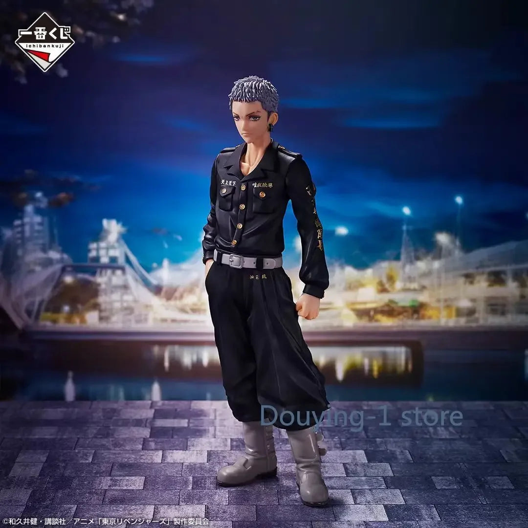 Original BANDAI NAMCO Tokyo Revengers Kokonoi Hajime Mikey Action Figure Model Gift Decoration Toy