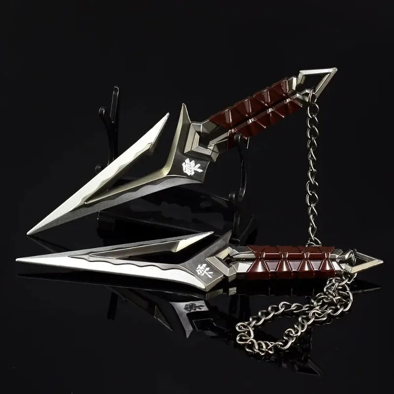 Valorant Kuronami No Yaiba Paarungsmodell Ganzmetallmesser Spielzeug Schwerter Spielperipheriegeräte Bali Song Karambit Outdoor Ornamente Geschenke