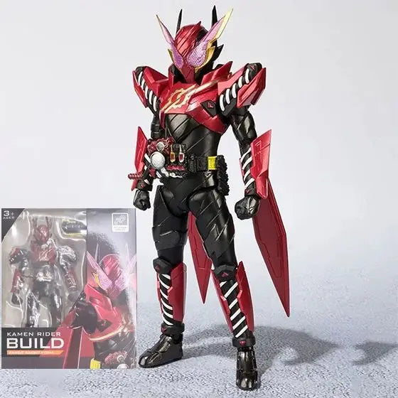 Shf Kamen Rider Kabuto Basic Form 10th Anniversary Commemorative Edition True Bone Carving Action Figure New Sale Gift