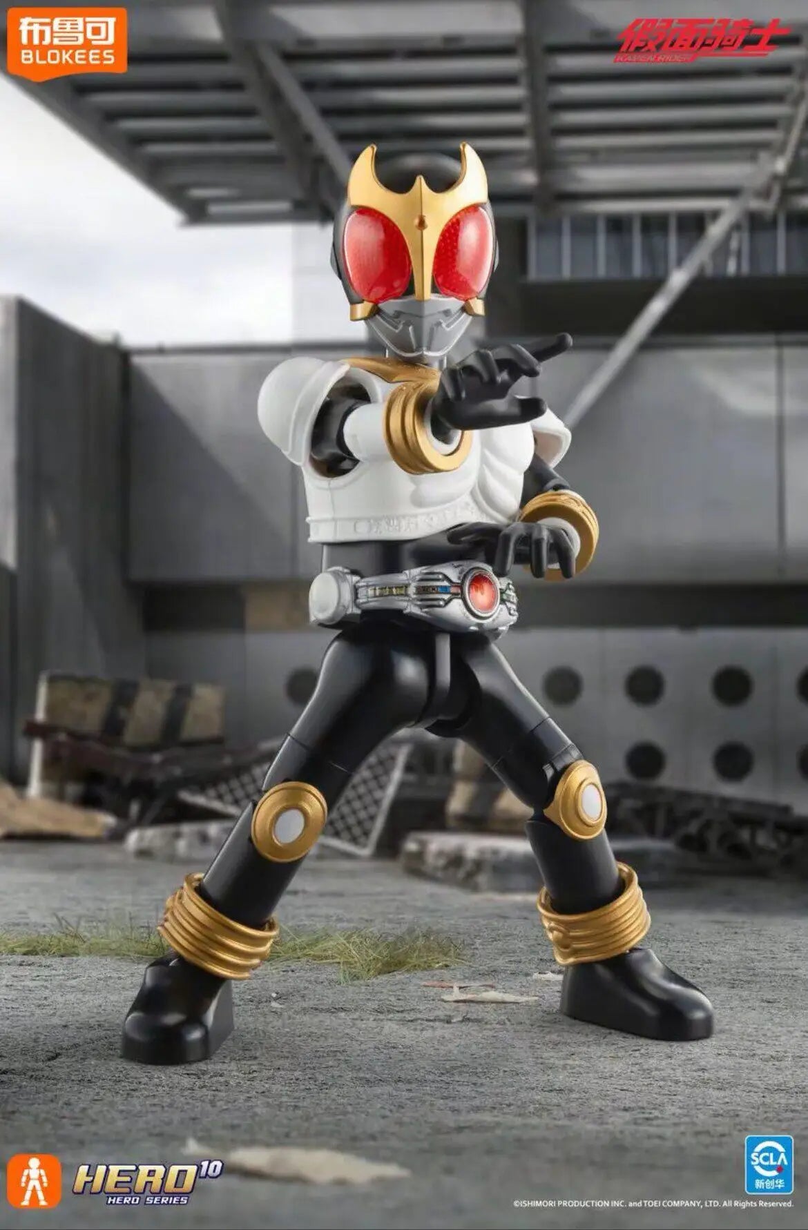 Original Blokees Hero Kamen Rider Galaxy Version Vol.6 - Genesis Myth Blind Box Geatsix Anime Peripheral Collection Toys Gifts