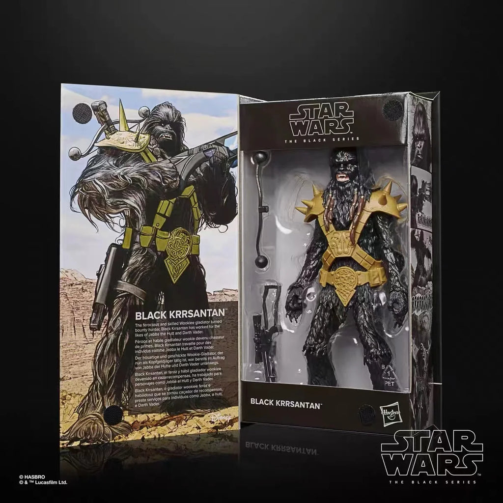 6 Inch Star Wars The Black Series Mandalorian Cal Kestis Tusken Raider Bounty Hunter JAWA Padme Action Figure Toy Collection