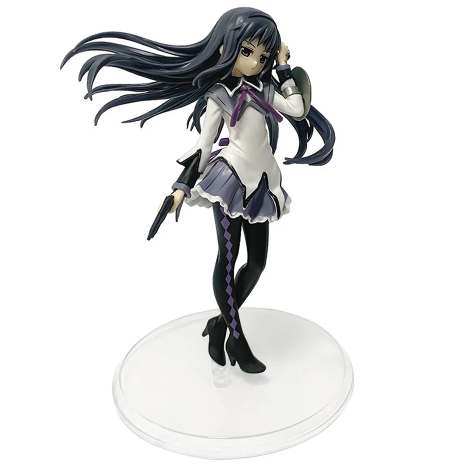 Anime Puella Magi Madoka Magica Figure 16.5cm Akemi Homura Action Figural PVC Model Collection Ornament  Holiday Gift in stock