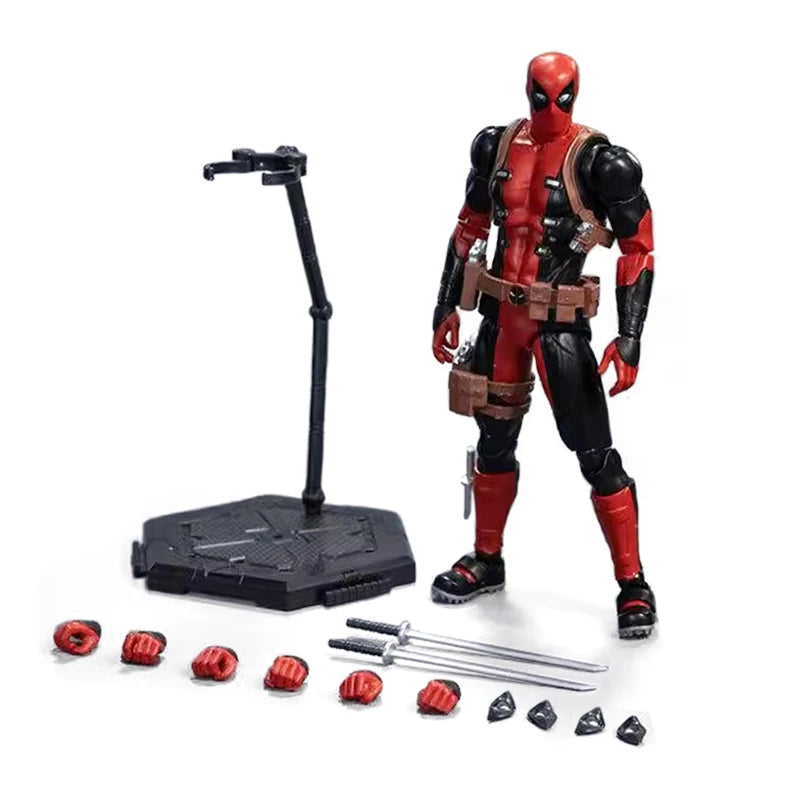 Fondjoy Deadpool Marvel Hero Quickly Assemble Building Blocks Model Plastic Kit Children's Assembly Toy Gift Puzzle Education