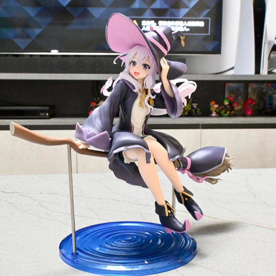 Anime Wandering Witch: The Journey Of Elaina 20cm Elaina PVC Action Figure Model Toys For Kids Birthday Gift