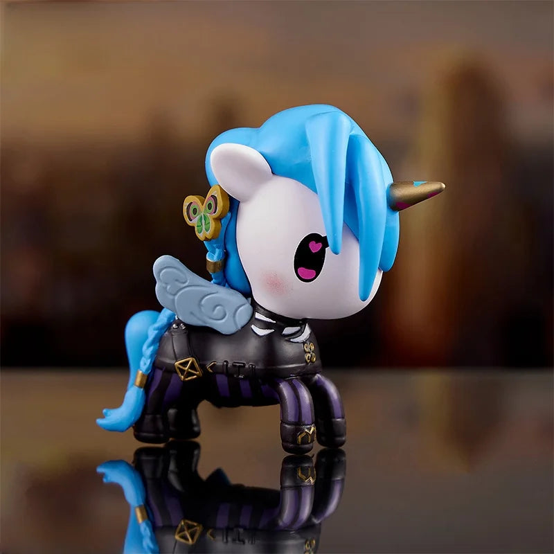 LOL Co branded Jinx figurine Q-version ornament game peripheral
