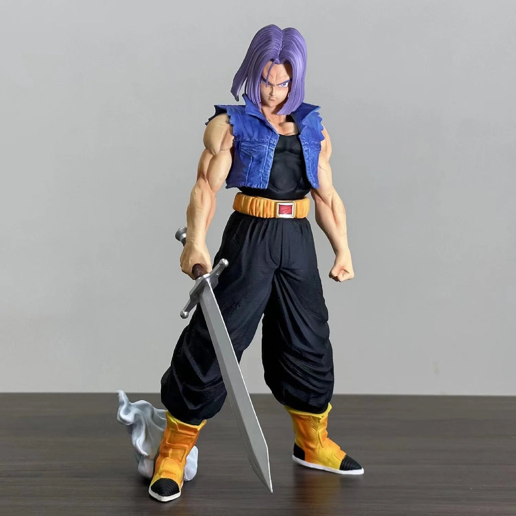 28 cm Anime Dragon Ball Z Future Trunks Figur Trunks Actionfiguren PVC Statue Sammlung Modell Spielzeug für Kinder Geschenke