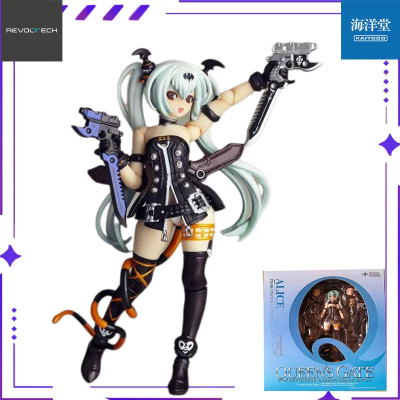 KAIYODO Original Wheel Technology Empress's Blade Rebellion Encounter Demon Queen Aldra Mobile Doll Model Toy Gift Collection
