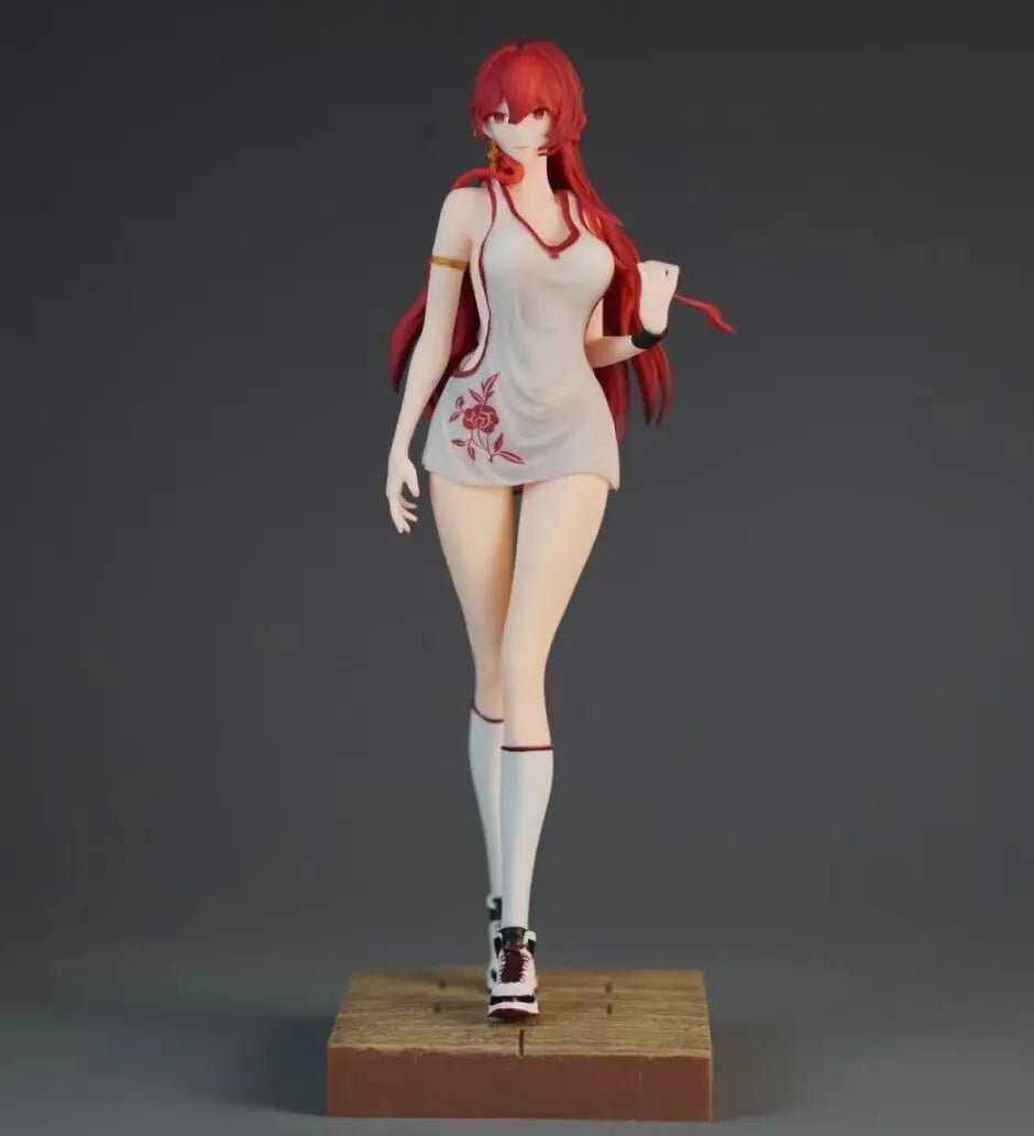 Hot New Game Peripheral Gk Anime Beautiful Girl Hand-Made Jingliu Pvc Box Decoration Model Statue Gift Tide Play Action Figure T