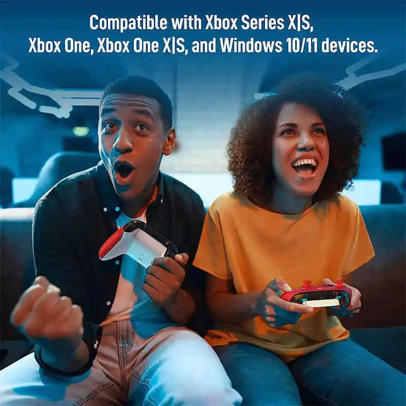 2025 New Wireless Controller Compatible with Xbox One, Xbox Series X/S, Xbox One X/S, PC with 2.4GHz Wireless Adapter Gamepad