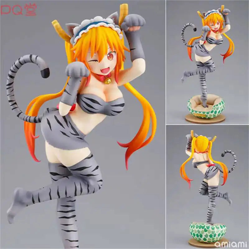 In Stock Original Genuine Miss Kobayashi's Dragon Maid Tōru Kanna Kamui Sol-i Fafnir Anime Figure PVC Action Figure Model Toy