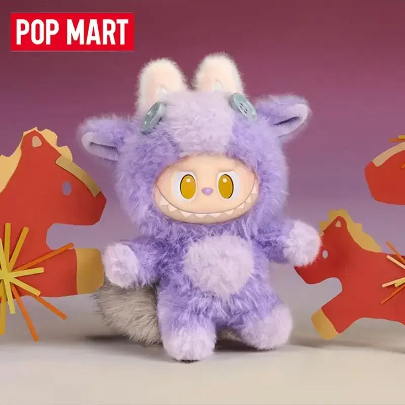 POP MART Have A Good Run Series Vinyl Plush Pendant Mystery Box Genuine Blind Box Guess Toys Bag Ornament Figurines  Gift Girl