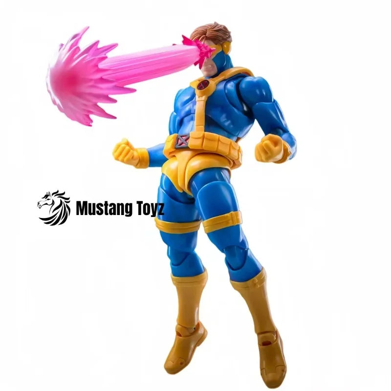 Mustang Toyz Figure 1/12 Cyclops Scott Summers X-Men Figures Figurine Pvc Colletion Statue Desk Decoration Model Doll Toys Gifts