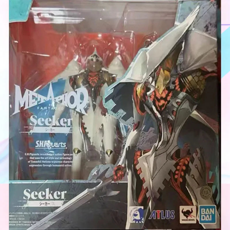 In Stock BANDAI Original Box S.H.Figuarts METAPHOR ReFantazio SEEKER SHF Action Figure Model Toy Gift for Kid Foam Box Packaging