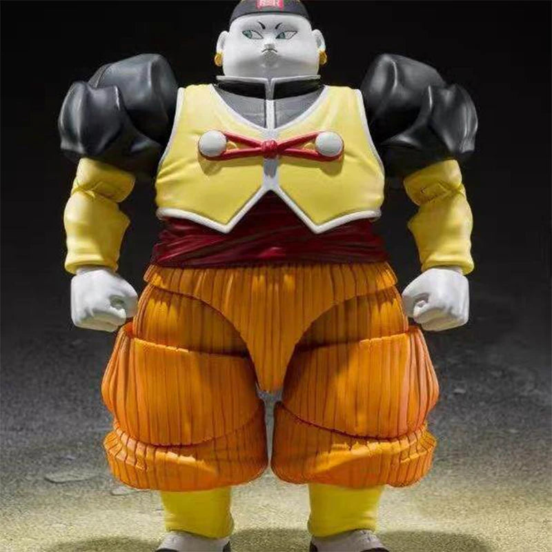 Original Bandai S.H.Figuarts SHF Dragon Ball Z Android 19 Anime Action Figure Model Toy