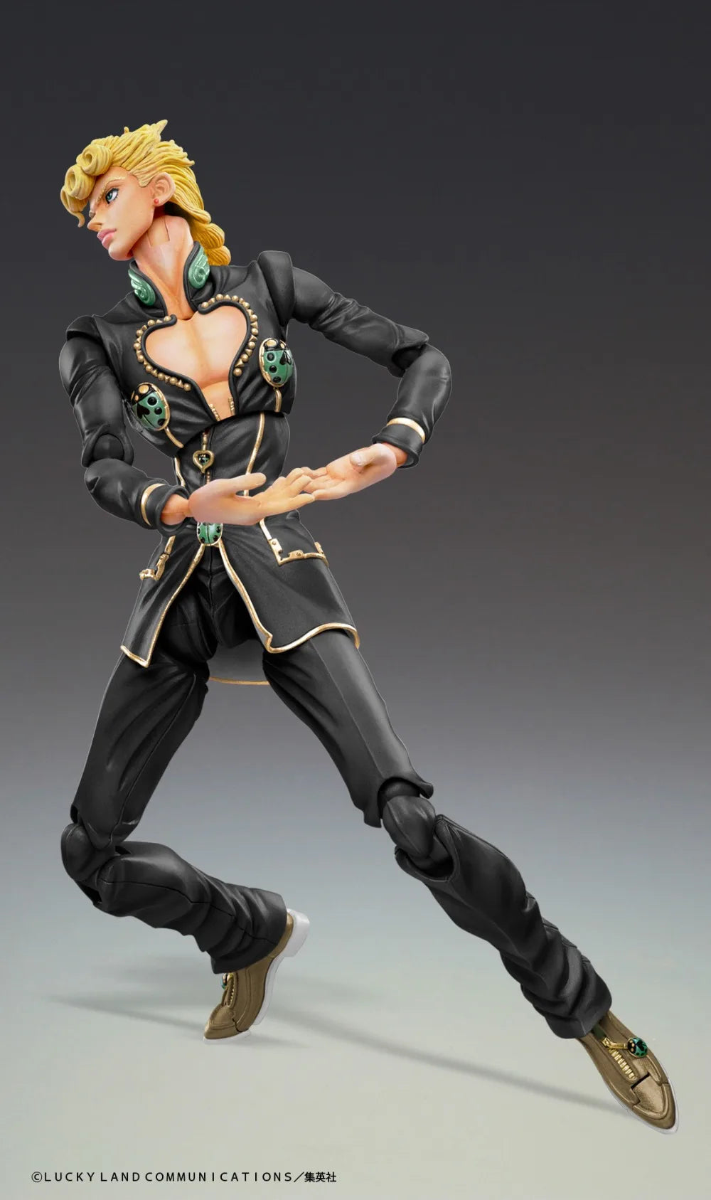 100% Original in Stock Medicos Entertainment Jojo No Kimyou Na Bouken Giorno Giovanna Finished Figure Character Model