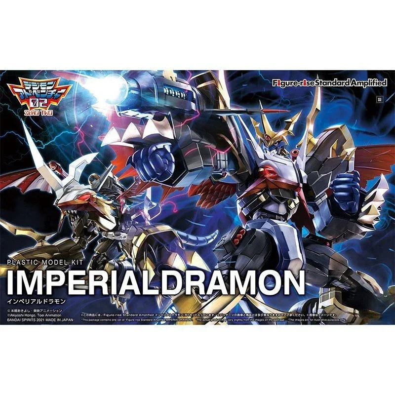 Bandai Original Montiert Modell FIGURE-RISE Verstärkt Digimon Kaiser Drachen Gepanzerte Bestie