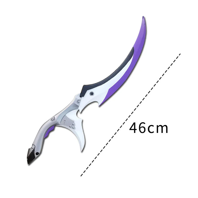 46cm Solo Leveling Anime Peripheral PU Role-playing Toy Sword Figure Knight Killer Safe Unedged Cos Weapon Model Gift for Friend