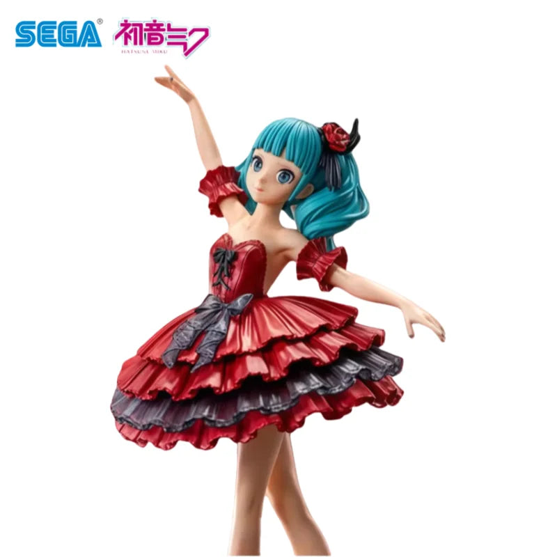 100%genuine In Stock Original Sega Hatsune Miku Anime Merchandise Holiday Gifts Action Figure Figurine Ornaments Model