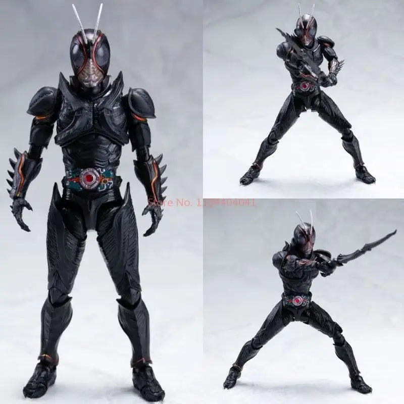 15cm Kamen Rider Black Sun Japanese Anime Figure Statue Pvc Action Figurine Collection Model Toys Boy Gift Decoration Homes