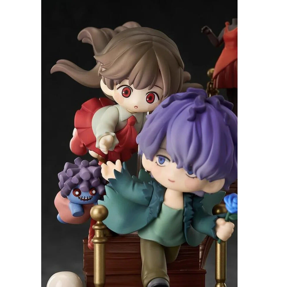 ‌Original ‌Brand New GSC Ib The Horror Art Gallery Q Version Model Ib & Garry Static Official Figure Anime Collectible Statue