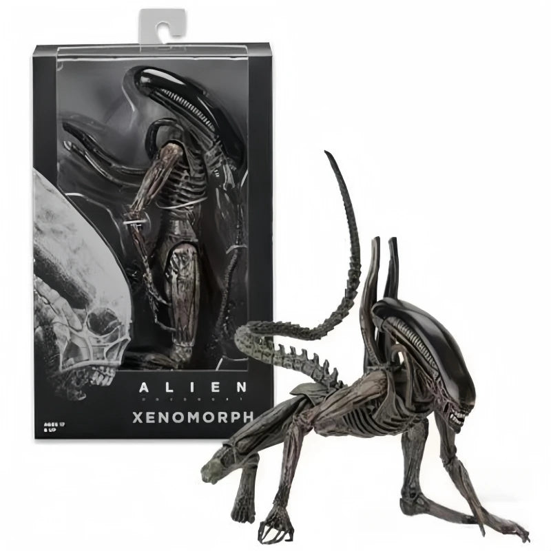 2024 Hot New Neca Alien Covenant Xenomorph Action Figures Contract Black Alien Model Statue Doll Collection Decoration Gift Toys