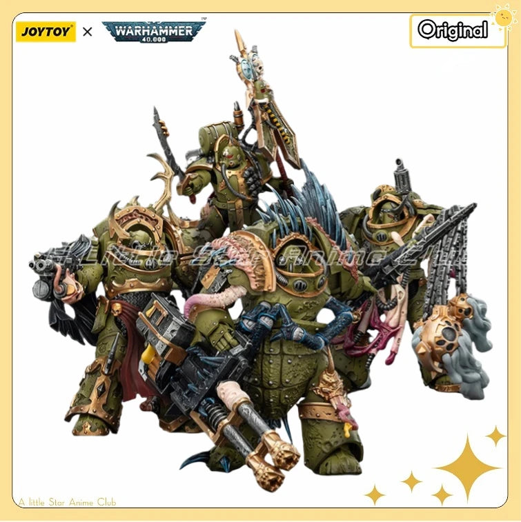 【Pre Sale】JOYTOY 1/18 Action Figure Warhammer 40000 Death Guard Team Model Toy