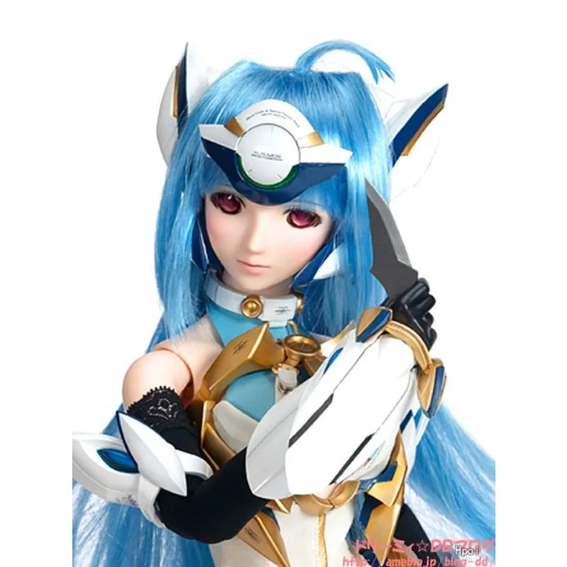 Volks Original DD (Dollfie Dream) Series 1/3 Ratio Xenosaga/ Kos MOS/Blue Cosmos/KOS-MOS Ver.4 Doll Model Handmade Toy Gift