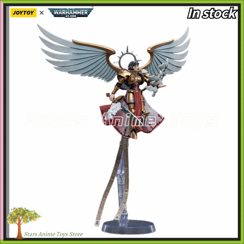 Original JOYTOY 1/18 Action Figure WARHAMMER 40000 Adepta Sororitas Celestine The Living Saint Model