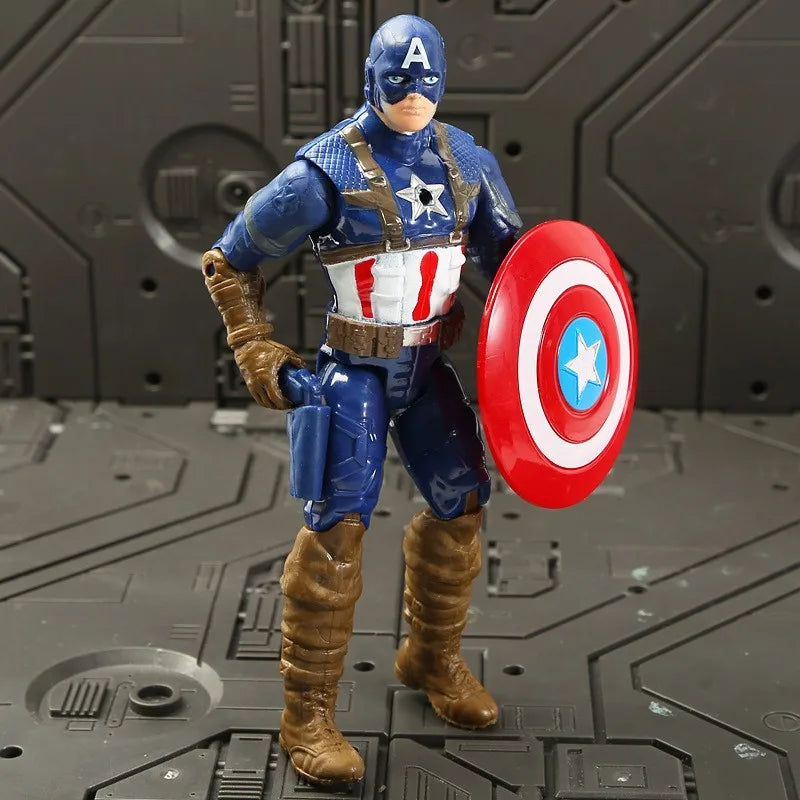 Avengers Hero Loki Spiderman Endgame Action Figure Ironman Thanos Antman Thor Model Props Collection Toy 15-17cm