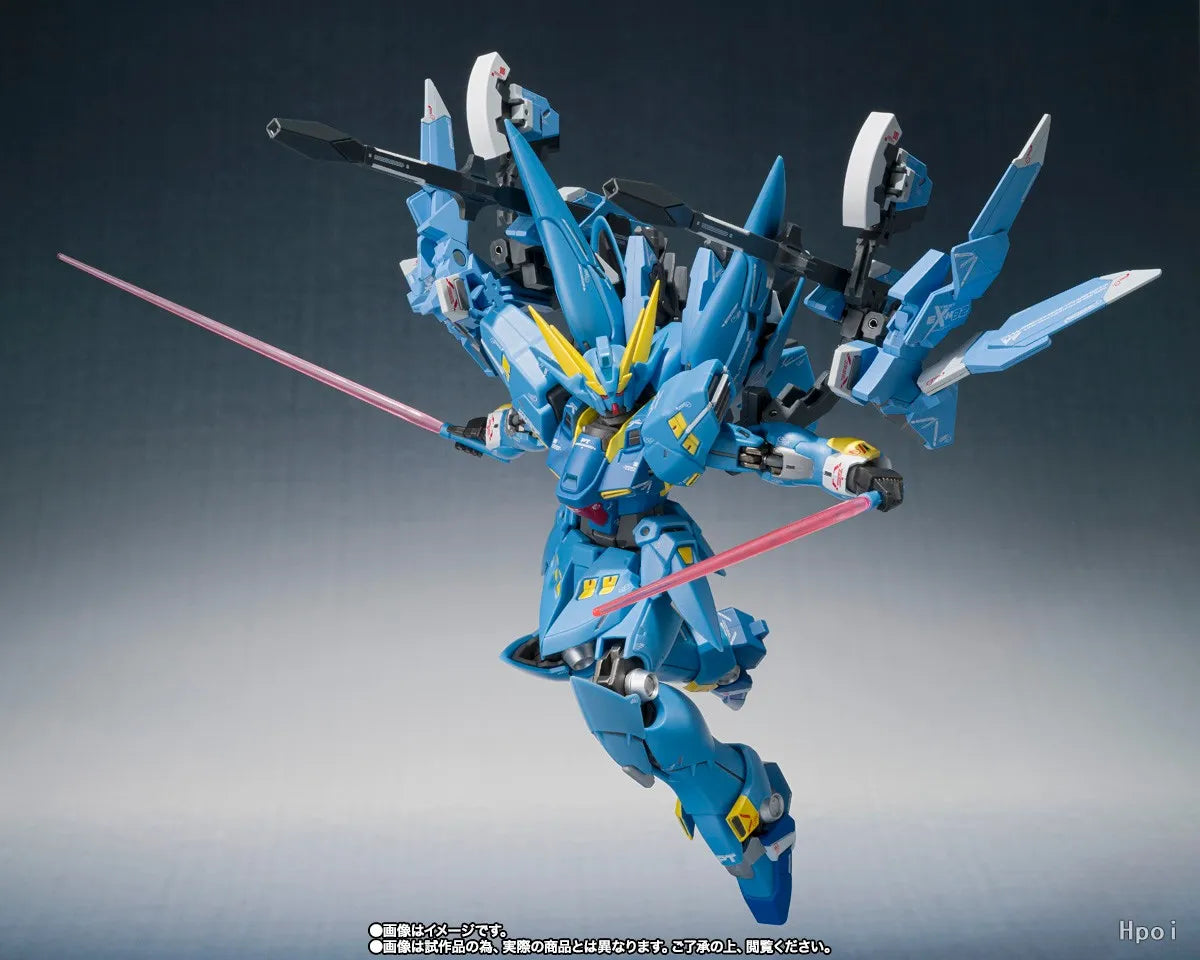 BANDAI Original METAL ROBOT SPIRITS (Ka Signature)＜SIDE OG＞ Fully Armed Huckebein Mech Product Figure Toys for Boys Gifts