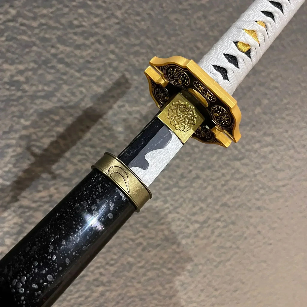 40 Zoll Yamato Katana Devil May Cry 5 Vergil Schwert Anime Cosplay Prop Holz Ninja Messer Echtgroßes japanisches Katana Samurai Säbel