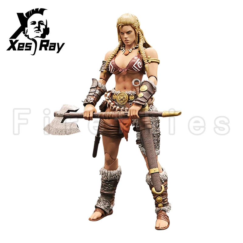 1/12 XesRay Fight For Glory Action Figure Combatants 2025 Event Exclusive Gold Hildr Anime Model For Gift