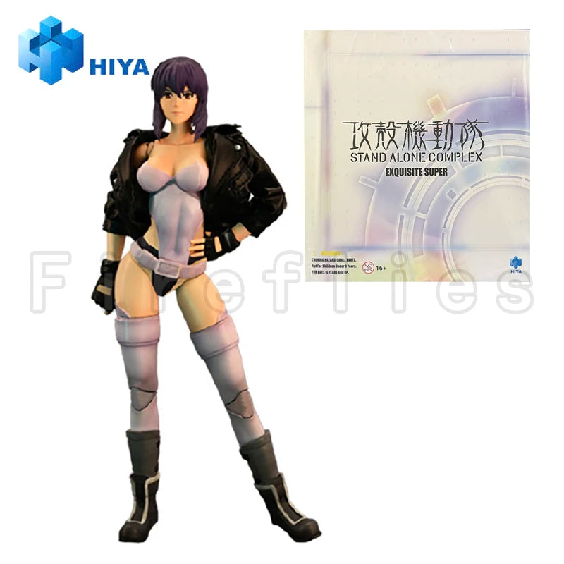 1/12 HIYA 6nch Action Figure Exquisite Super Series GHOST IN THE SHELL Stand Alone Complex Kusanagi Motoko