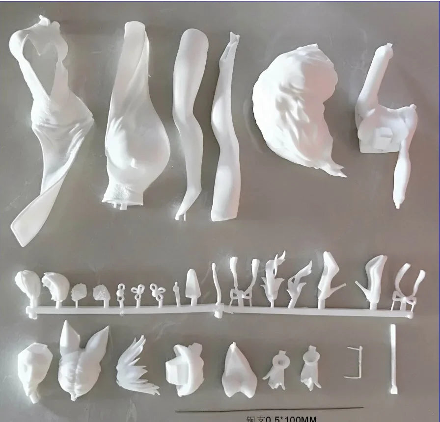 Anime-Spiel Fate/Grand Order Tamamo no Mae Figuren Kawaii Resin GK DIY Anleitung Weiß Montage Modell Statue Spielzeug Puppe Geschenke