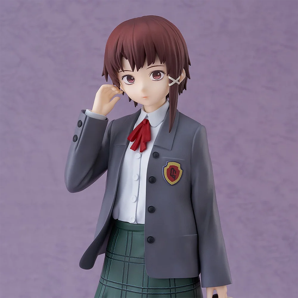 IN Stock Original Genuine GSC POP UP PARADE Serial Experiments Lain Iwakura Lain L size Action Figure Model Collectible Toy 23cm