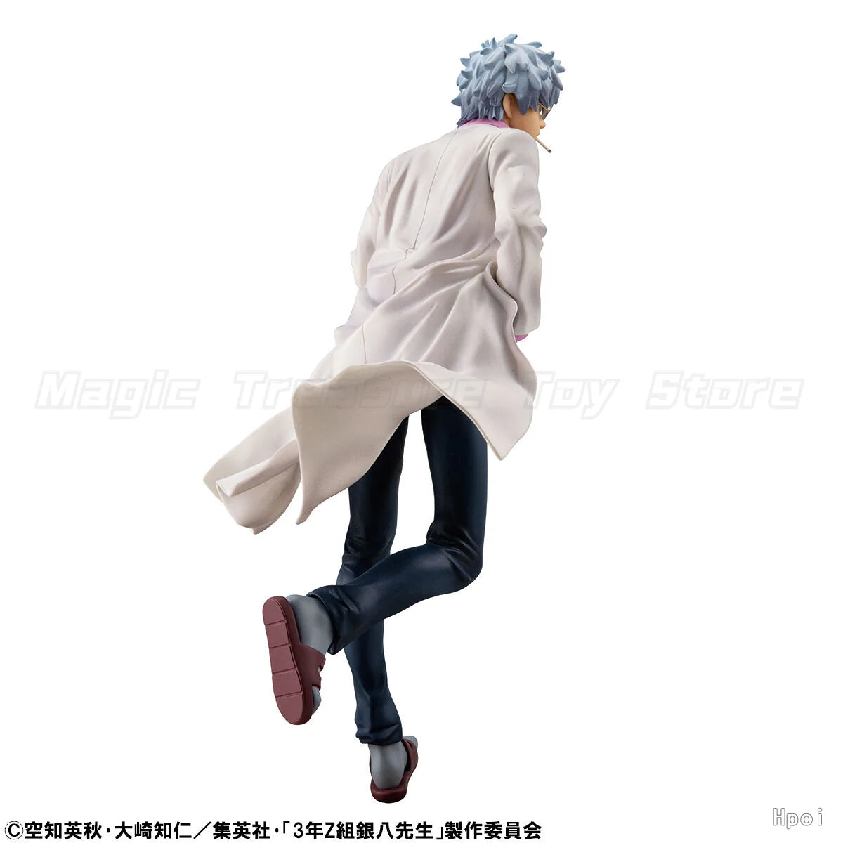 【In Stock】Original MegaHouse GEM 3rd Grade Teacher Ginpachi of Class Z Sakata Gintoki Toys Gifts