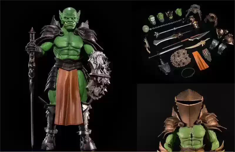 In Stock Four Horsemen Studio Mythic Legions Green Dragon Man Plague Horse Worm Absenteeism Action Figures Toys Custom Gift